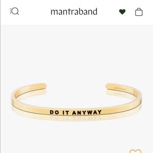 Gold MantraBand